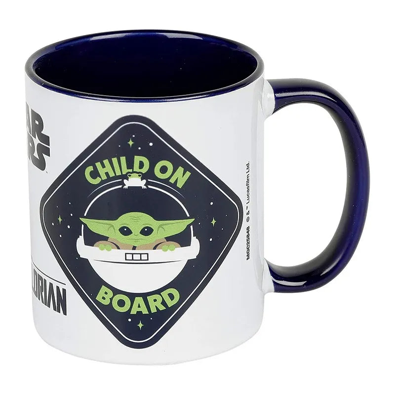 STAR WARS keraminis puodelis dovanų dėžutėje 300 ml (The Mandalorian Baby Yoda)