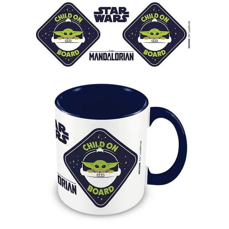 STAR WARS keraminis puodelis dovanų dėžutėje 300 ml (The Mandalorian Baby Yoda)