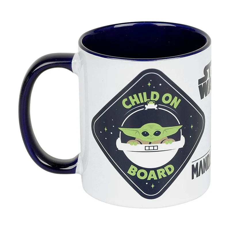 STAR WARS keraminis puodelis dovanų dėžutėje 300 ml (The Mandalorian Baby Yoda)