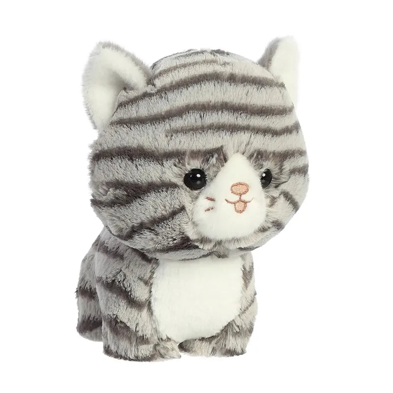 Teddy Pets – Pliušinis žaislas / Katinas pilkas margas 17 cm
