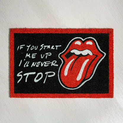 The Rolling Stones – Kilimėlis prie durų (40 x 60 cm)