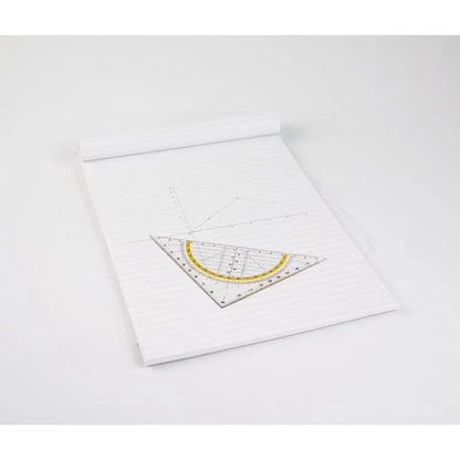 Topwrite – Geometrinė trikampė liniuotė 3-in-1, 14 cm