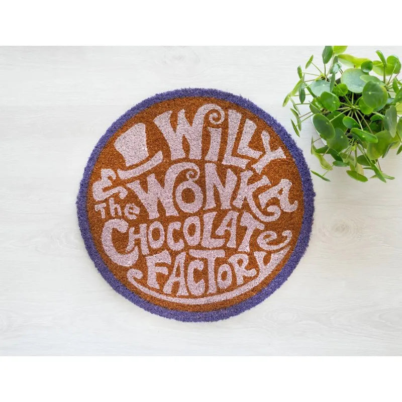 Willy Wonka – kilimėlis prie durų "Willy Wonka and the Chocolate Factory" (50 cm)